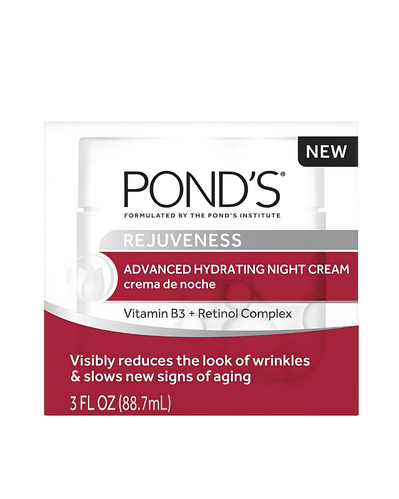 Pond's Rejuveness Advanced Hydrating Night Cream Vitamin-B3 Retinol Complex, 88.7 ml