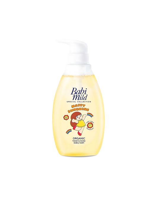 Babi Mild Organic Head & Body Baby Bath, 400 ml