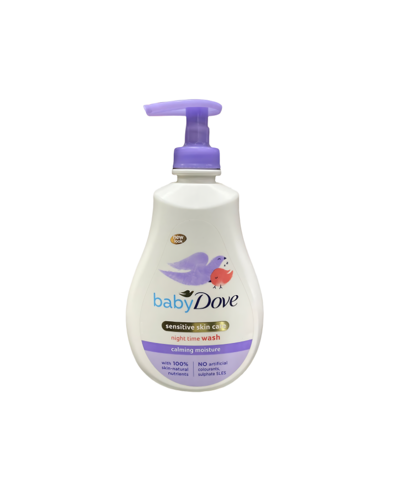 Baby Dove Sensitive Skin Care Night Time Baby Wash, 400 ml