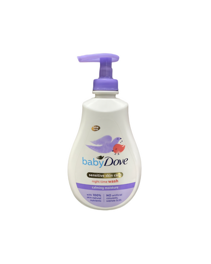 Baby Dove Sensitive Skin Care Night Time Baby Wash, 400 ml