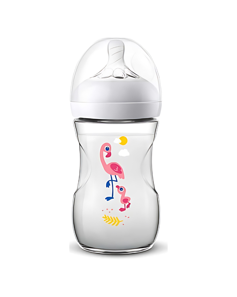 Philips Avent Natural II 260 ml Bottle Flamingo PK1