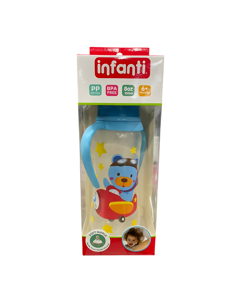 Infanti Baby Feeding Bottle, 8oz/250ml