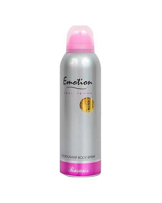 Rasasi Emotion Pour Femme Deodorant Body Spray For Women, 200 ml