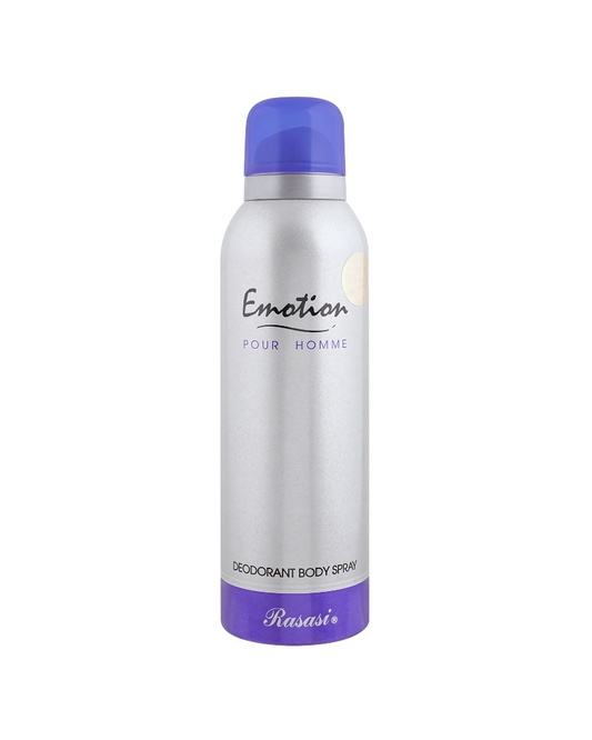 Rasasi Emotion Pour Homme Deodorant Body Spray For Men, 200 ml