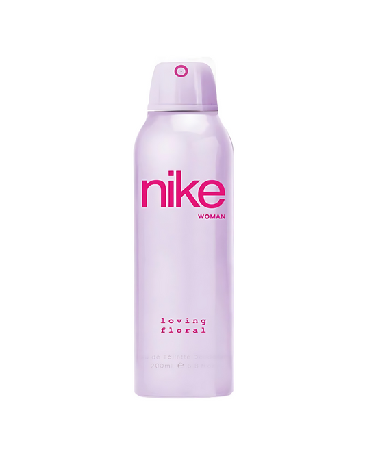 Nike Woman Loving Floral Eau De Toilette Deodorant Body Spray, 200 ml