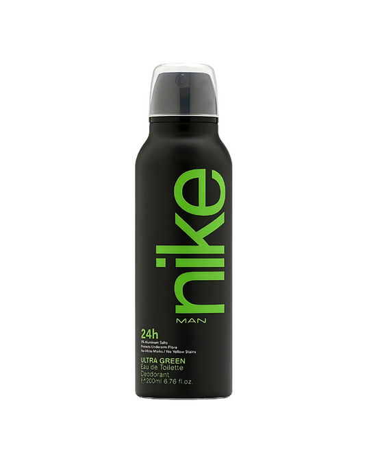 Nike Man Ultra Green Eau De Toilette Deodorant Body Spray, 200 ml