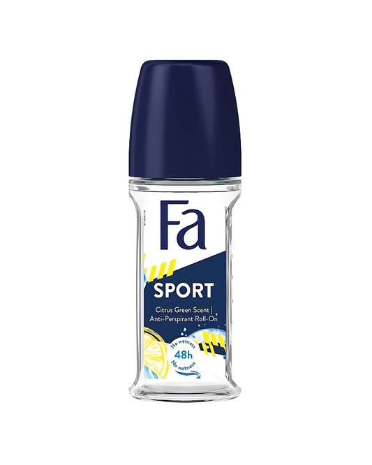 Fa 48h Sport Citrus Green Scent Antiperspirant Deodorant Roll On, 50 ml