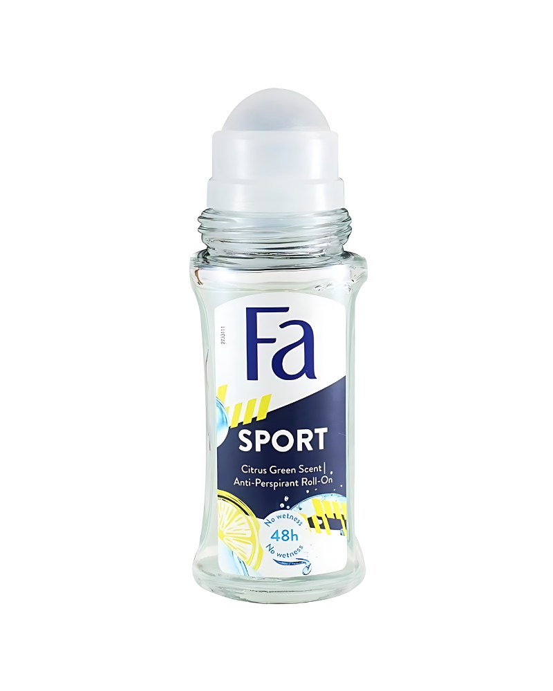 Fa 48h Sport Citrus Green Scent Antiperspirant Deodorant Roll On, 50 ml