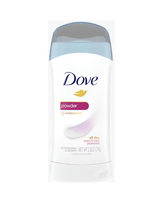 Dove Antiperspirant Deodorant Stick for Women For All Day Underarm Sweat & Odor Protection, 74 g