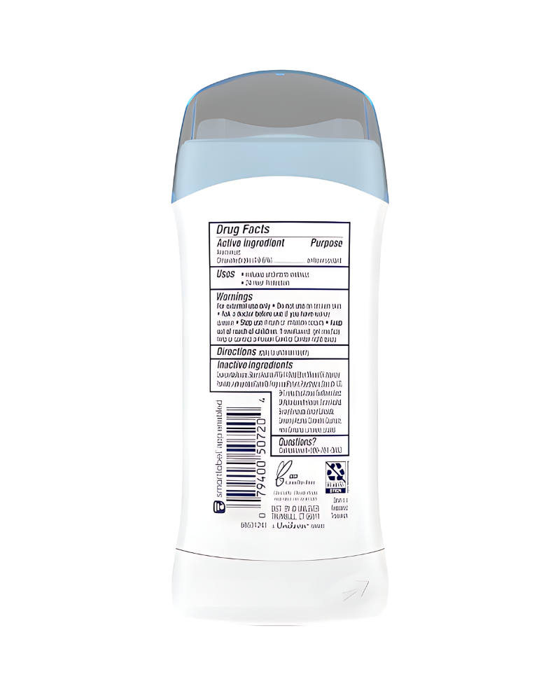 Dove Antiperspirant Deodorant Stick for Women For All Day Underarm Sweat & Odor Protection, 74 g