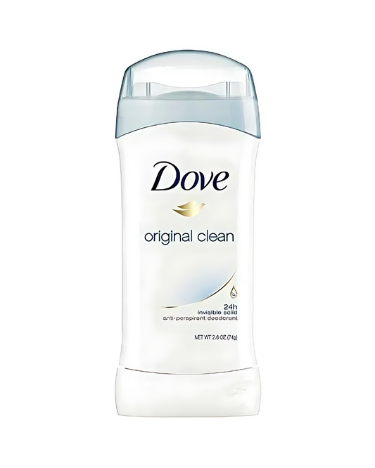 Dove Orignal Clean 24 Hours Invisible Deodorant Stick, 74 g