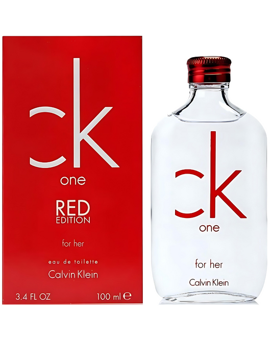 Calvin Klein One Red Edition for her Eau De Toilette, 100 ml