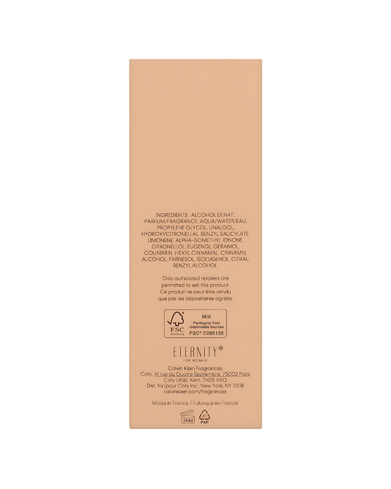 Calvin Klein Eternity for Women Eau De Parfum Intense, 100 ml