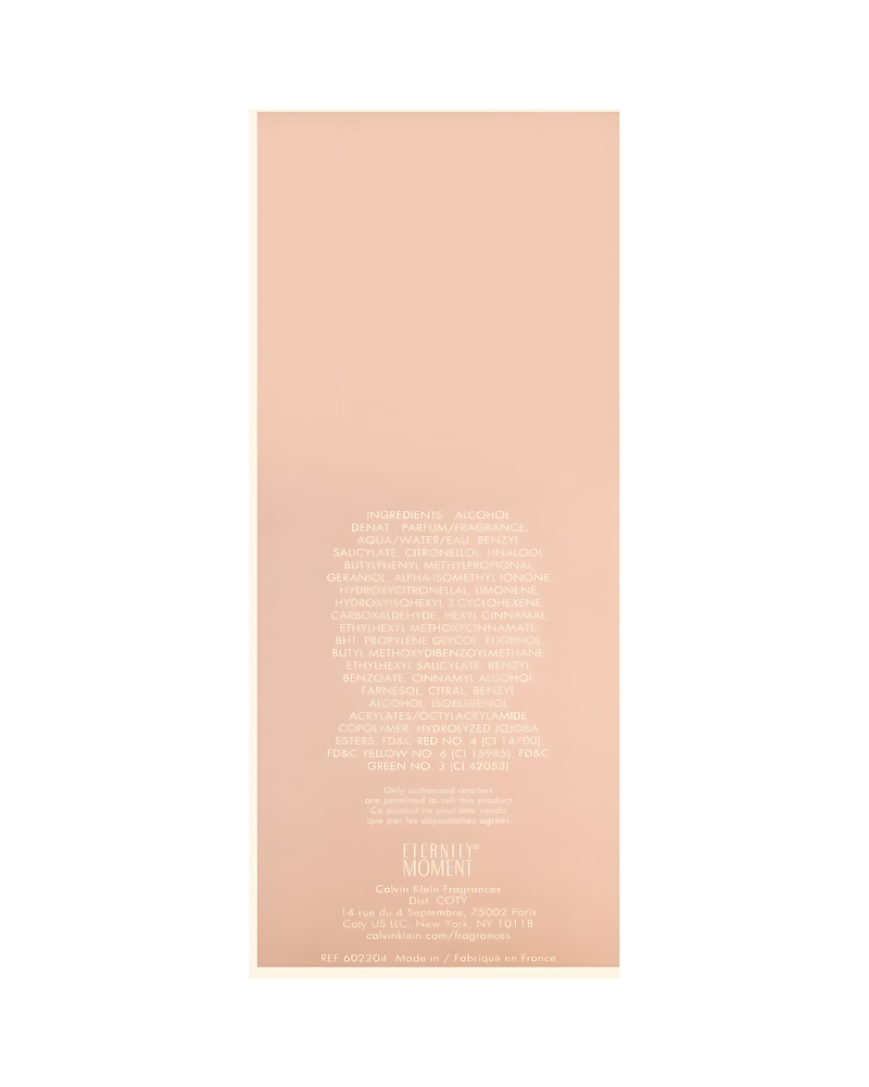 Calvin Klein Eternity Moment Eau De Parfum, 100 ml