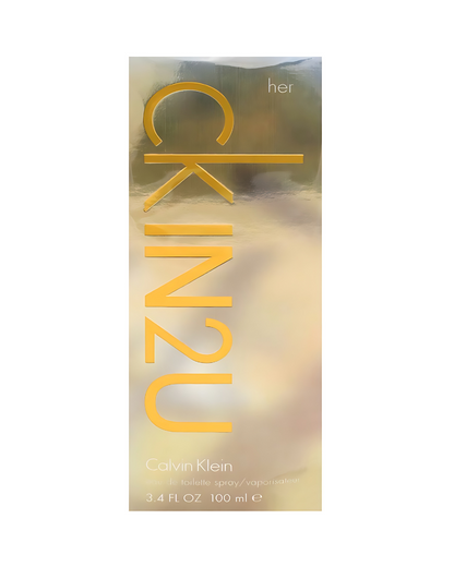 Calvin Klein IN2U Her Eau De Toilette, 100 ml