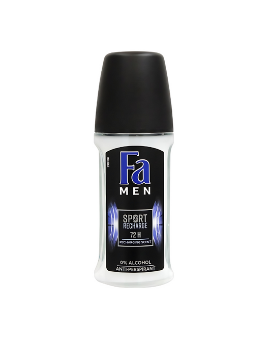 Fa Men Sports Recharge Roll-On Deodorant, 50 ml