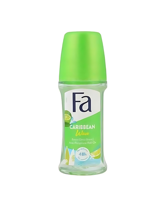 Fa Caribbean Wave Roll-On Deodorant, 50 ml