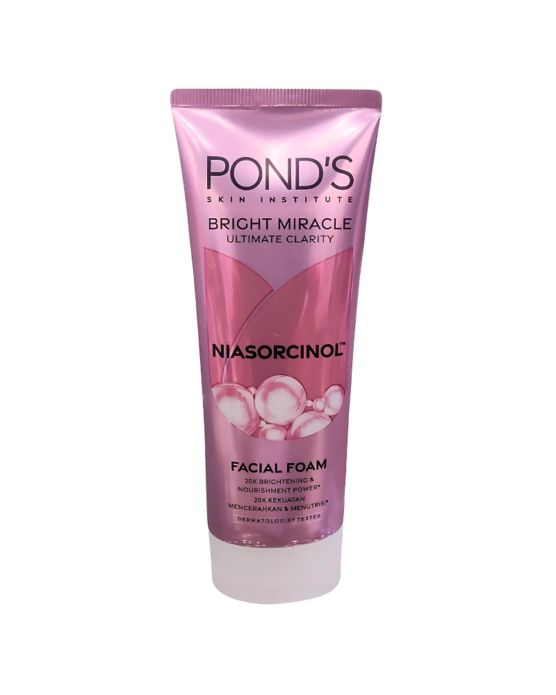 Pond's Skin Institute Bright Miracle Ultimate Clarity Niasorcinol Facial Foam, 100 g