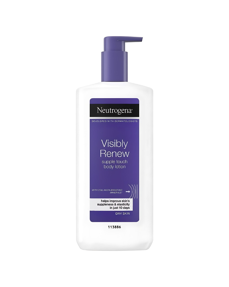 Neutrogena Visibly Renew Supple Touch Body Lotion For Dry & Ageing Skin, 400 ml