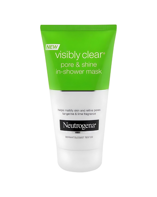 Neutrogena Visibly Clear Pore & Shine In-Shower Mask With Tangerine & Lime Fragrance, 150 ml