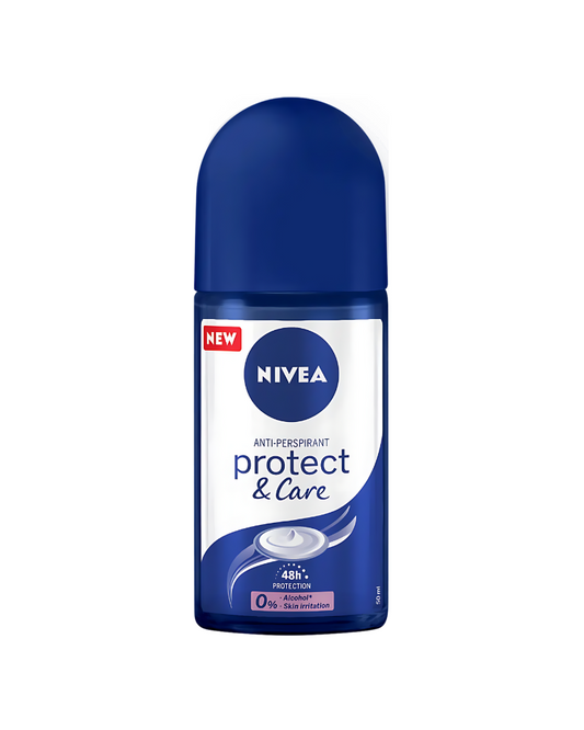 Nivea 48H Protect & Care Anti-Perspirant Deodorant Roll-On,50 ml