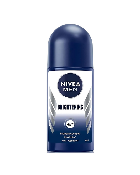 Nivea Men Brightening 48H Anti-Perspirant Deodorant Roll-On, 50 ml