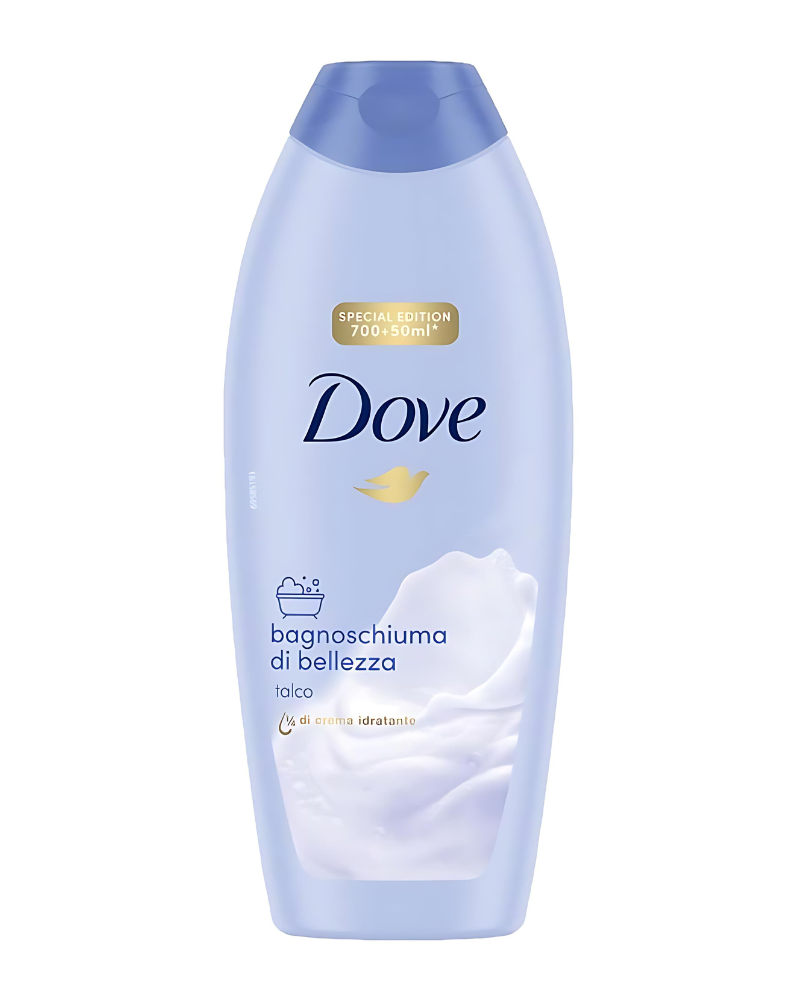 Dove Beauty Body Wash with Talcum Powder, 750 ml