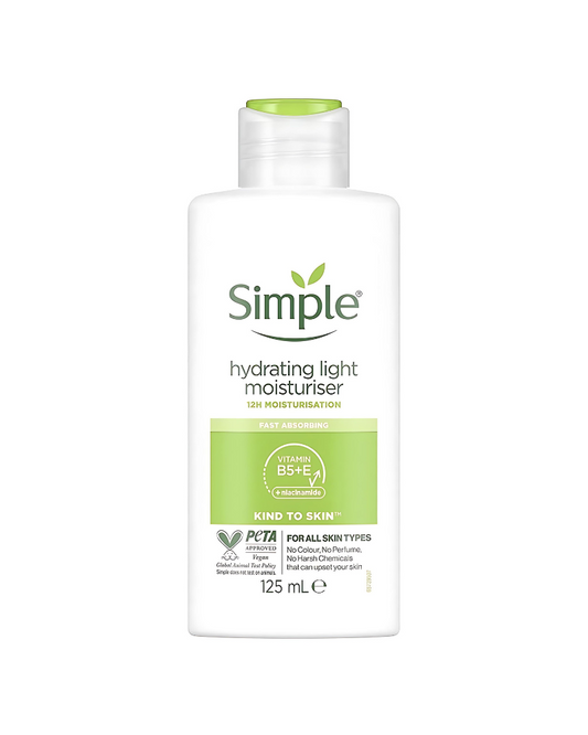 Simple Kind to Skin Hydrating Light Moisturizer With Vitamin B5 + E, 125 ml