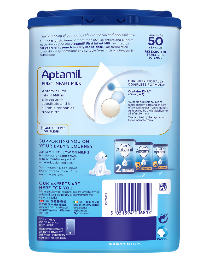 Aptamil First Infant Milk Stage 1 – 800g | Baby Formula
