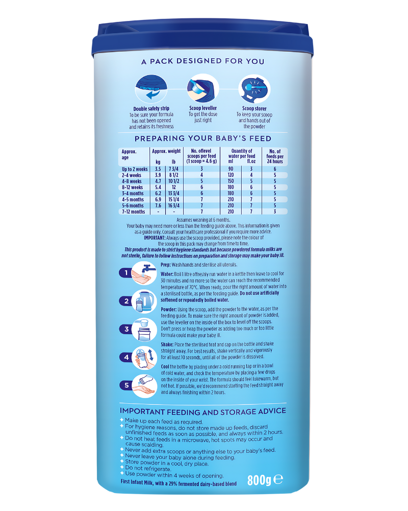 Aptamil First Infant Milk Stage 1 – 800g | Baby Formula