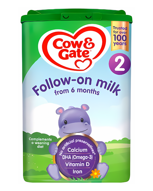 Cow & Gate 2 Follow On Baby Milk Formula Powder 6-12 Months, 800 g