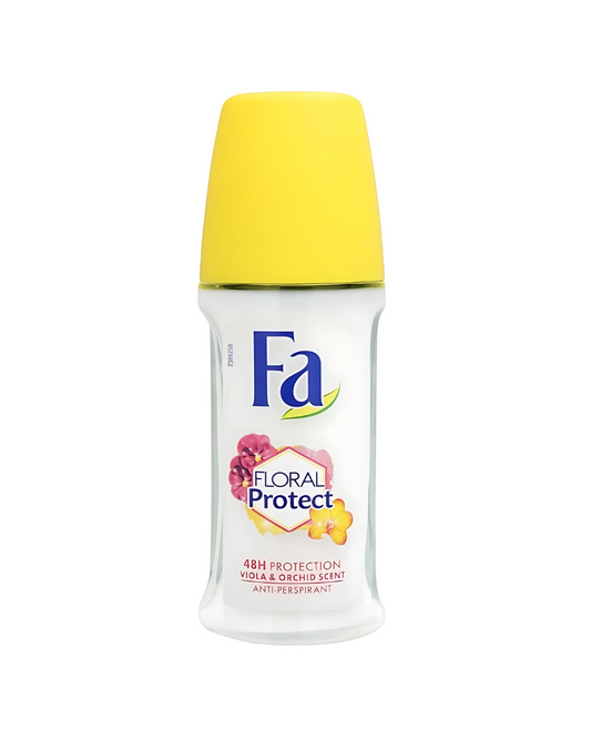 Fa Floral Protect Roll-On Deodorant, 50 ml