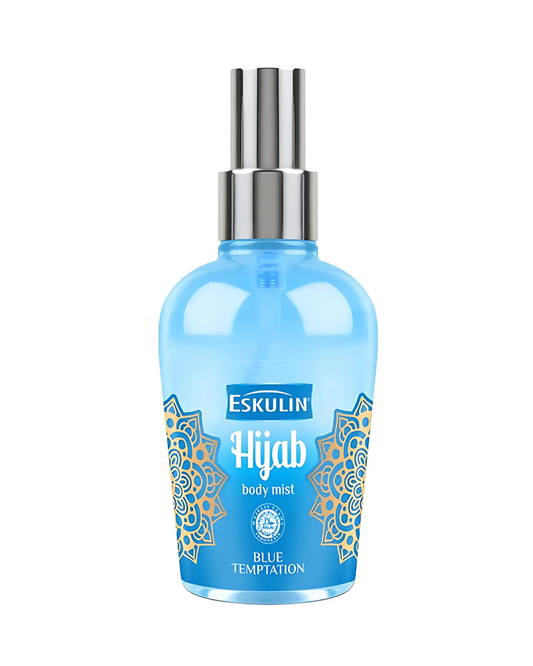 Eskulin Hijab Body Mist Blue Temptation, 125 ml