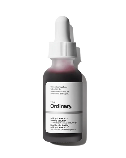 The Ordinary AHA 30% + BHA 2% Peeling Solution 10-Minute Exfoliating pH-3.6, 30 ml