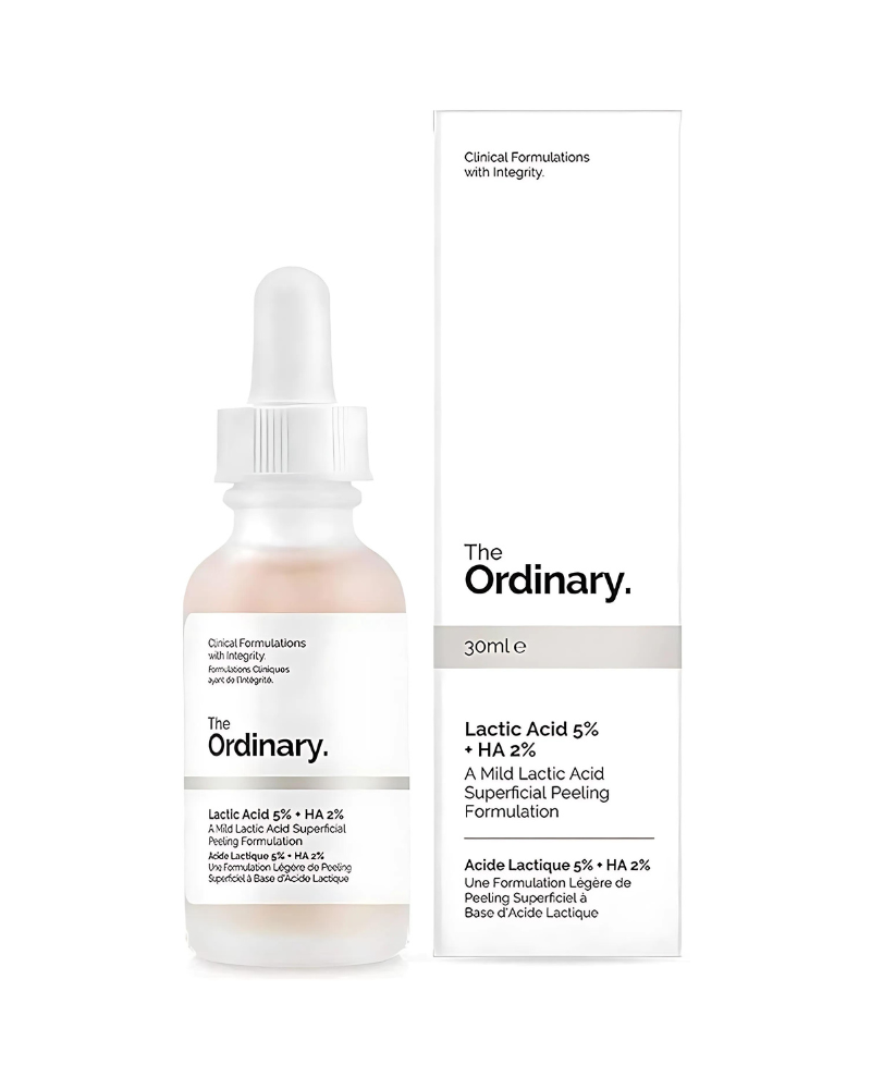 The Ordinary Lactic Acid 5% + Ha Superficial Peeling Formulation, 30 ml