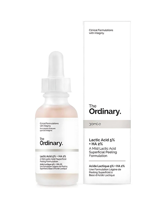 The Ordinary Lactic Acid 5% + Ha 2% Superficial Peeling Formulation, 30 ml