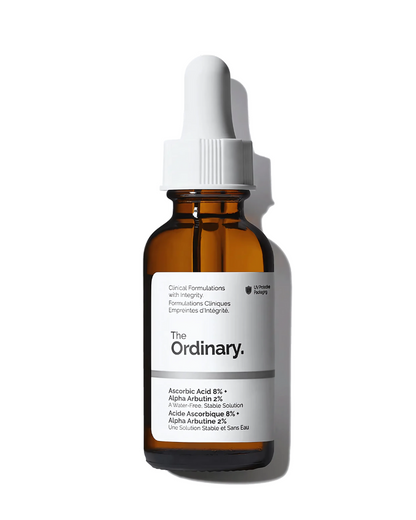 The Ordinary Ascorbic Acid 8% + Alpha Arbutin 2% Water-Free Sable Solution, 30 ml