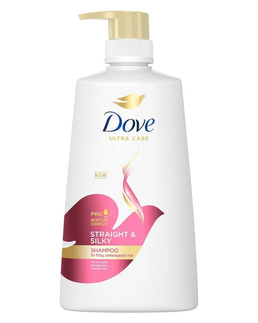 Dove Ultra Care Straight & Silky Shampoo, 680 ml