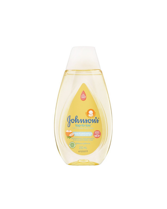 Johnson's Top-To-Toe Hair & Body Baby Bath, 200 ml