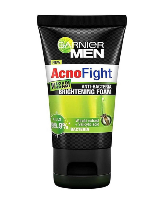 Garnier Men Acno Fight Wasabi Brightening Foam, 100 ml