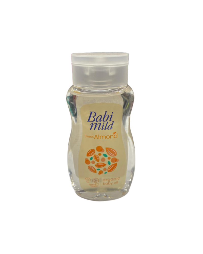 Babi Mild Sweet Almond Organic Baby Oil, 100 ml