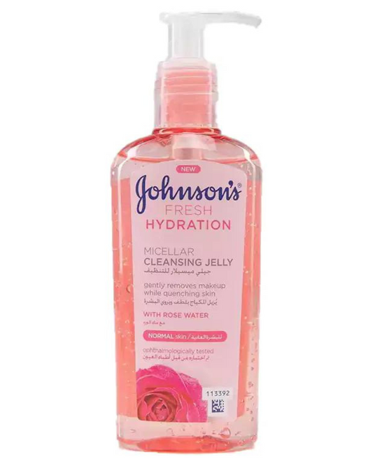 Johnson's Fresh Hydration Micellar Cleansing Jelly, 200 ml