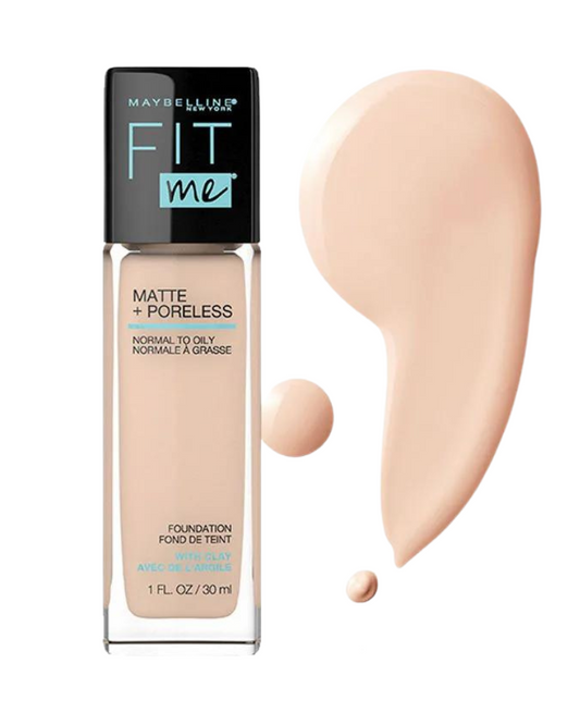 Maybelline Fit Me Liquid Foundation Matte & Poreless Foundation - 120 Classic Ivory