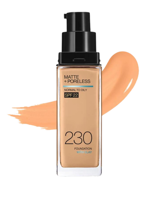 Maybelline Fit Me Matte + Poreless Liquid Foundation, SPF 22 - 230