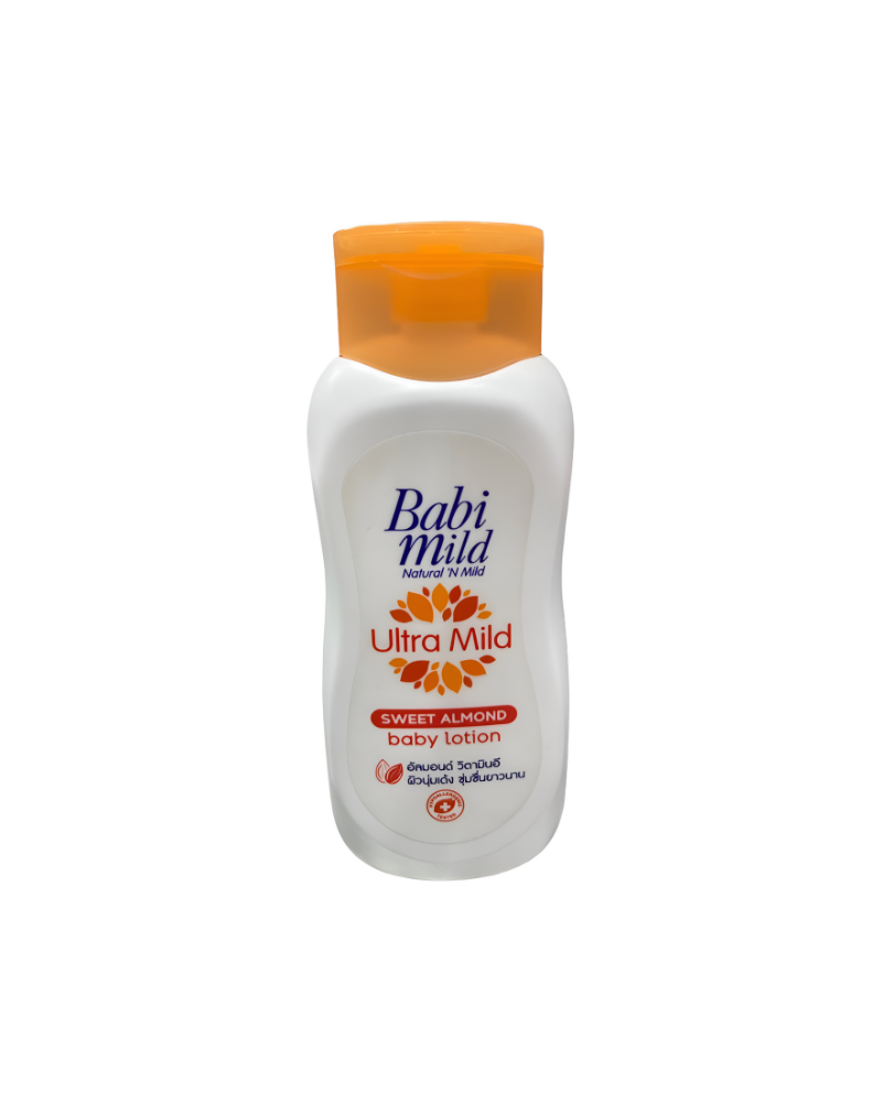Babi Mild Ultra Mild Sweet Almond Baby Lotion, 180 ml