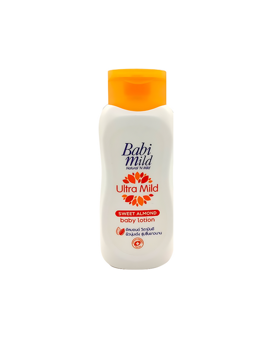 Babi Mild Ultra Mild Sweet Almond Baby Lotion, 180 ml