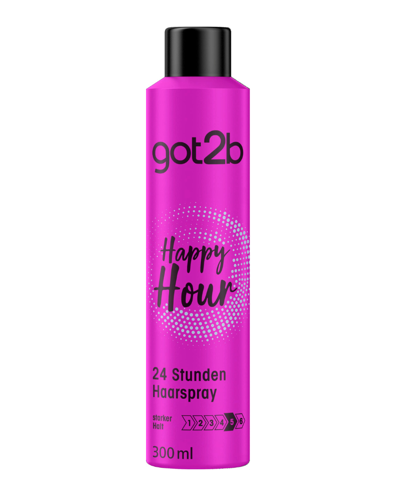 Got2b Happy Hour 24hr Hold Hair Spray, 300 ml