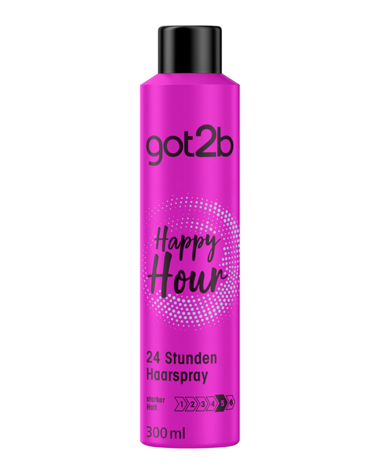 Got2b Happy Hour 24hr Hold Hair Spray, 300 ml