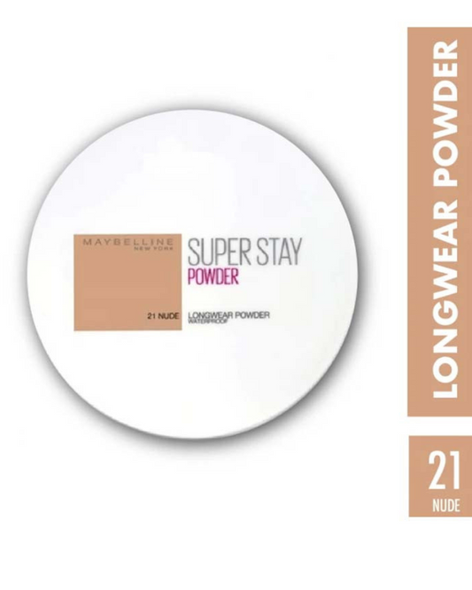 Maybelline Super Stay Long Wear Powder Foundation - 21 Nude