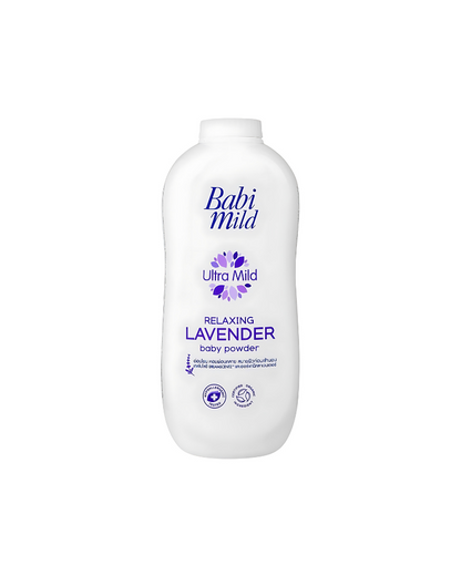 Babi Mild Ultra Mild Lavender Baby Powder, 350 g